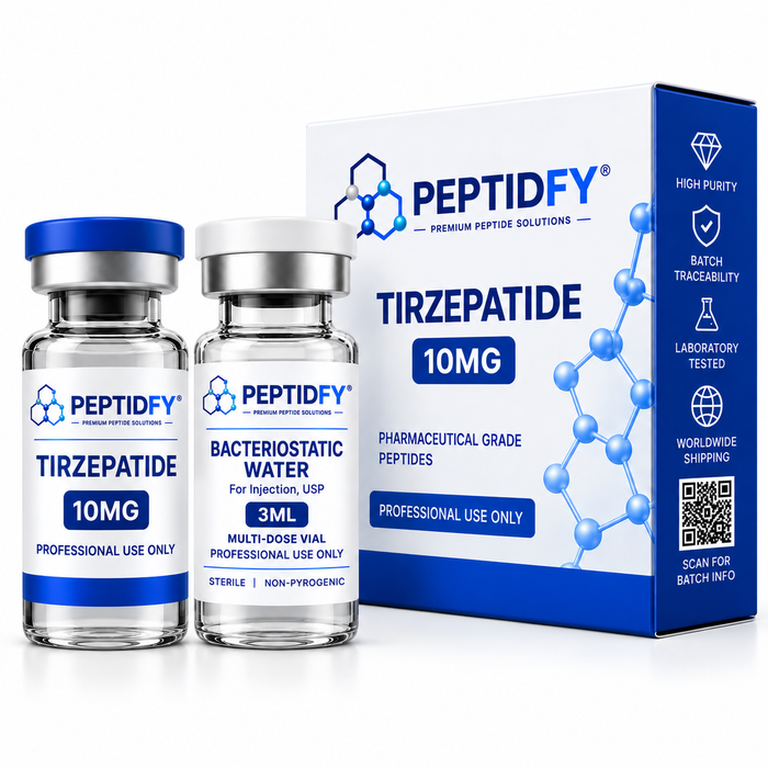 Peptidfy® Tirzepatid 10MG + 3mL Bakteriyostatik Su