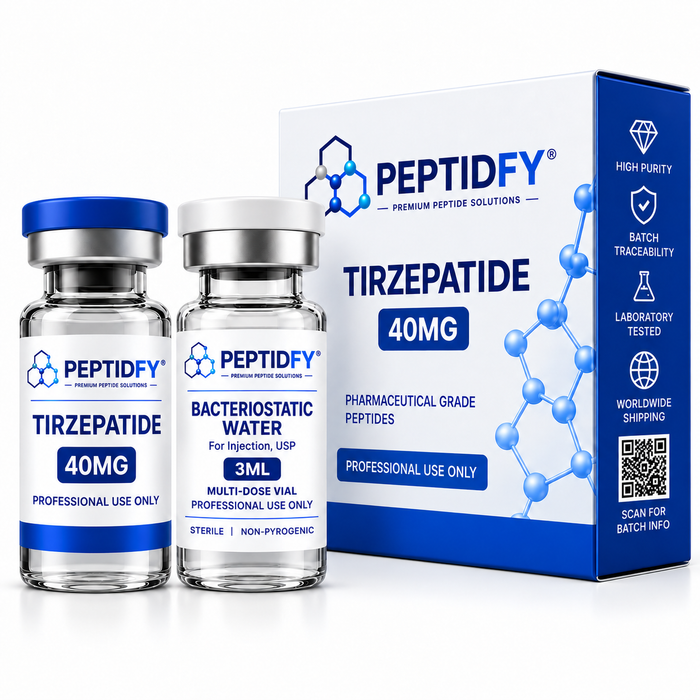 Peptidfy® Tirzepatid 40MG + 3mL Bakteriyostatik Su