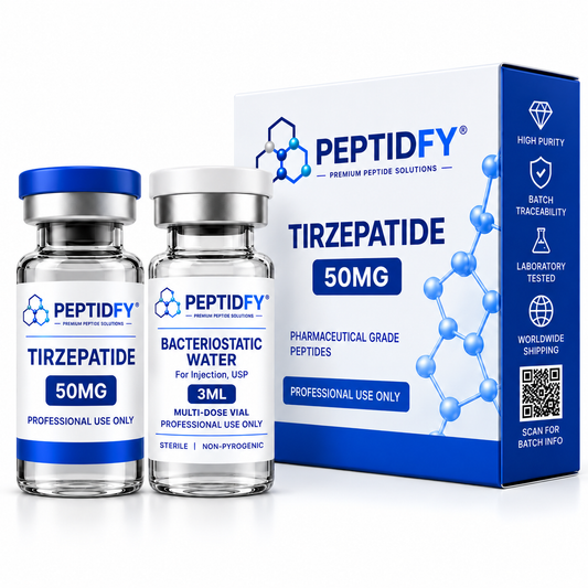 Peptidfy® Tirzepatid 50MG + 3mL Bakteriyostatik Su